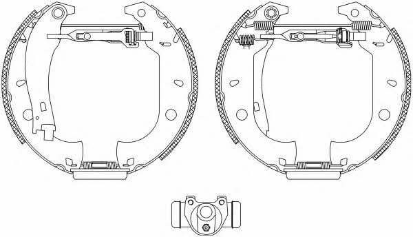 Mintex MSP020 Brake shoe set MSP020: Buy near me in Poland at 2407.PL - Good price!