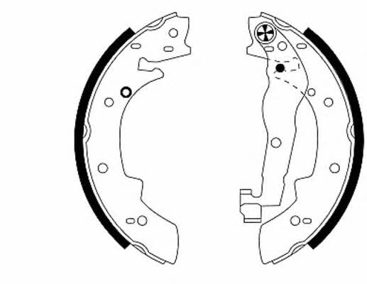 Mintex MSP036 Brake shoe set MSP036: Buy near me in Poland at 2407.PL - Good price!