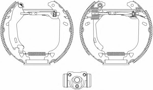 Mintex MSP108 Brake shoe set MSP108: Buy near me in Poland at 2407.PL - Good price!