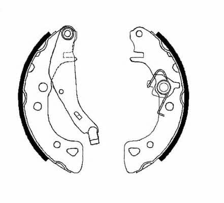 Mintex MFR261 Brake shoe set MFR261: Buy near me at 2407.PL in Poland at an Affordable price!