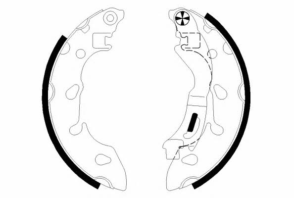 Mintex MFR730 Brake shoe set MFR730: Buy near me at 2407.PL in Poland at an Affordable price!