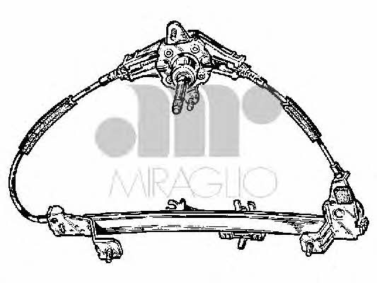 Miraglio 30/201 Window Regulator 30201: Buy near me at 2407.PL in Poland at an Affordable price!