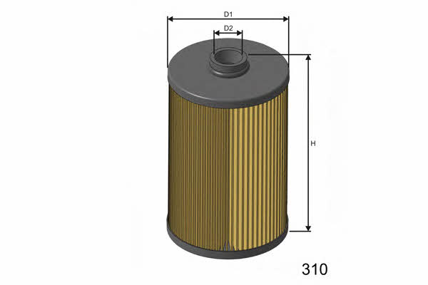 Misfat F103 Fuel filter F103: Buy near me in Poland at 2407.PL - Good price!