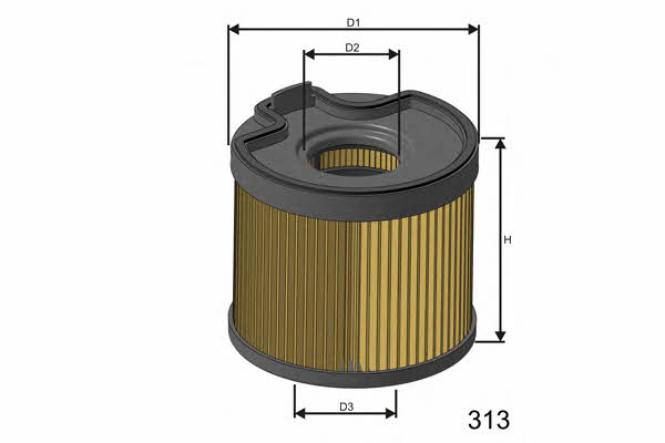 Misfat F691 Fuel filter F691: Buy near me in Poland at 2407.PL - Good price!
