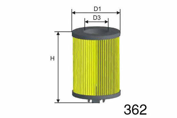 Misfat L064A Oil Filter L064A: Buy near me in Poland at 2407.PL - Good price!