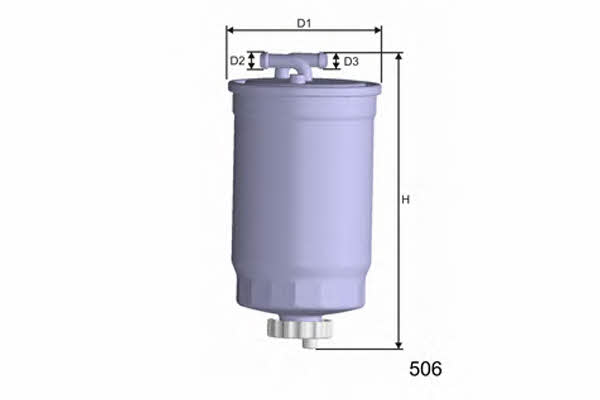 Misfat M365 Fuel filter M365: Buy near me in Poland at 2407.PL - Good price!