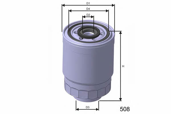 Misfat M366 Fuel filter M366: Buy near me in Poland at 2407.PL - Good price!