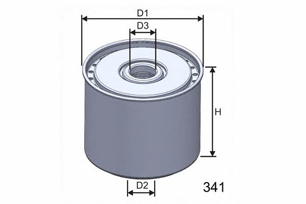 Misfat M369 Fuel filter M369: Buy near me in Poland at 2407.PL - Good price!
