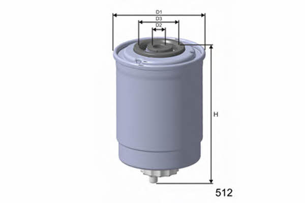 Misfat M379 Fuel filter M379: Buy near me in Poland at 2407.PL - Good price!