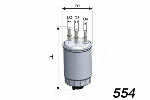 Misfat M528 Fuel filter M528: Buy near me at 2407.PL in Poland at an Affordable price!