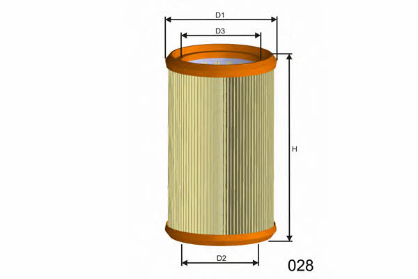 Misfat R341 Luftfilter R341: Kaufen Sie zu einem guten Preis in Polen bei 2407.PL!