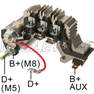 Mobiletron RT-10H Rectifier, alternator RT10H: Buy near me at 2407.PL in Poland at an Affordable price!