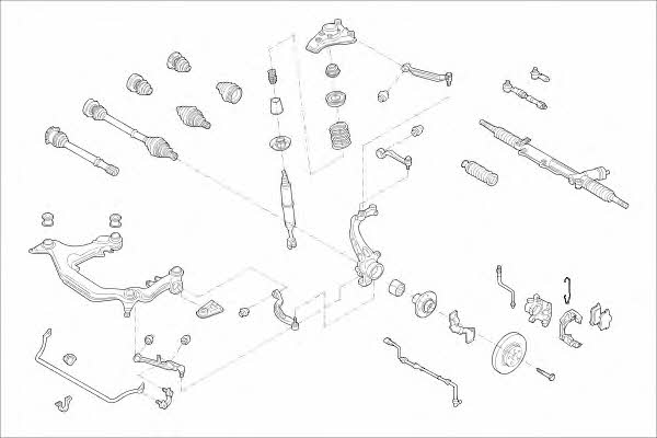  MO04615VA Wheel suspension MO04615VA: Buy near me in Poland at 2407.PL - Good price!