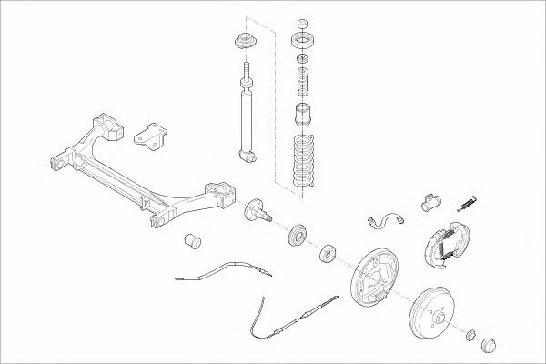 Monroe MO01599HA Wheel suspension MO01599HA: Buy near me at 2407.PL in Poland at an Affordable price!