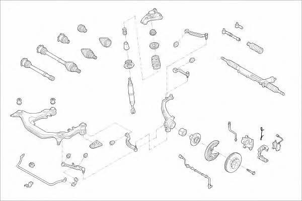  MO15420VA Wheel suspension MO15420VA: Buy near me in Poland at 2407.PL - Good price!