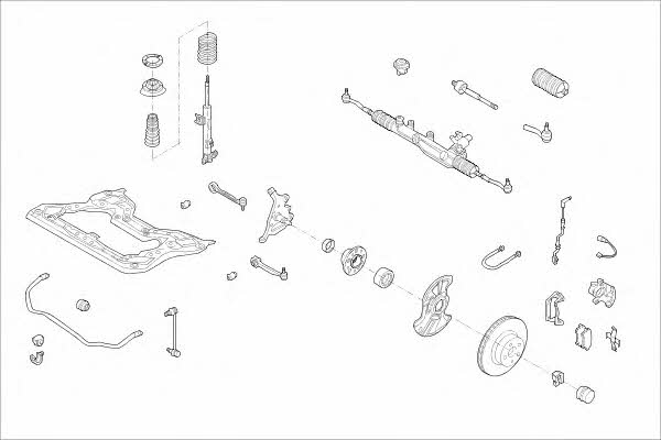 MO16716VA Monroe Wheel suspension