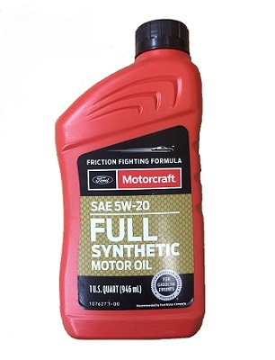 Olej silnikowy Motorcraft Full Synthetic 5W-20, 0,946L Motorcraft XO-5W20QFS