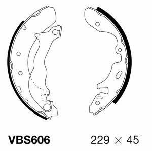 Motorquip VBS606 Bremsbackensatz VBS606: Kaufen Sie zu einem guten Preis in Polen bei 2407.PL!