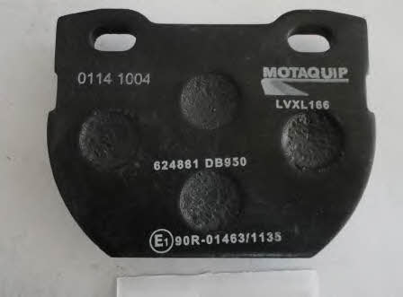 Motorquip LVXL166 Brake Pad Set, disc brake LVXL166: Buy near me in Poland at 2407.PL - Good price!