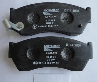 Motorquip LVXL106 Brake Pad Set, disc brake LVXL106: Buy near me in Poland at 2407.PL - Good price!