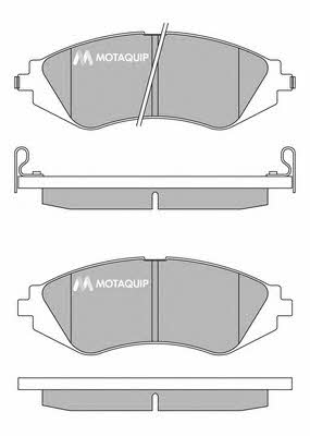 Motorquip LVXL222 Brake Pad Set, disc brake LVXL222: Buy near me in Poland at 2407.PL - Good price!