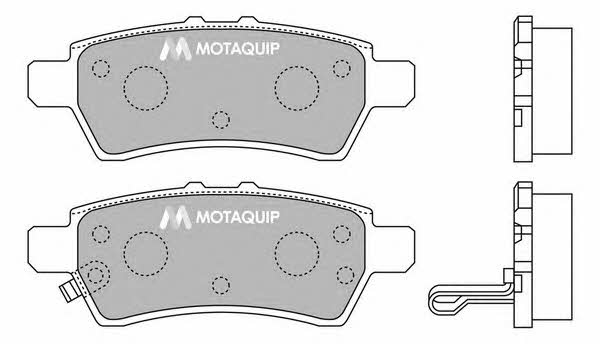 Motorquip LVXL1223 Klocki hamulcowe, zestaw LVXL1223: Dobra cena w Polsce na 2407.PL - Kup Teraz!