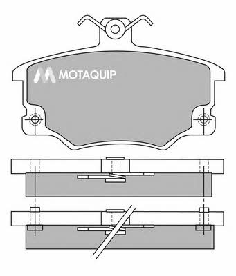 Motorquip LVXL390 Тормозные колодки дисковые, комплект LVXL390: Отличная цена - Купить в Польше на 2407.PL!