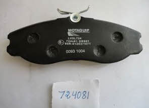 Motorquip LVXL724 Brake Pad Set, disc brake LVXL724: Buy near me in Poland at 2407.PL - Good price!