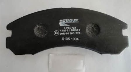Motorquip LVXL721 Brake Pad Set, disc brake LVXL721: Buy near me in Poland at 2407.PL - Good price!