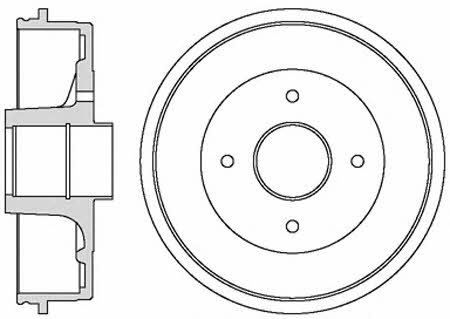 Motorquip VBD1 Bęben hamulca tylny VBD1: Dobra cena w Polsce na 2407.PL - Kup Teraz!