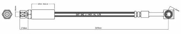 Motorquip VBH749 Brake Hose VBH749: Buy near me in Poland at 2407.PL - Good price!