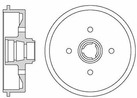 Motorquip VBD636 Тормозной барабан VBD636: Отличная цена - Купить в Польше на 2407.PL!