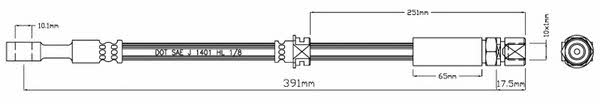 Motorquip VBH906 Bremsschlauch VBH906: Kaufen Sie zu einem guten Preis in Polen bei 2407.PL!