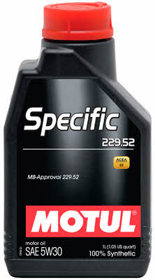 Olej silnikowy Motul Specific 229.52 5W-30, 5L Motul 104845