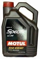 Motul 101274 Engine oil Motul Specific LL-04 5W-40, 5L 101274: Buy near me at 2407.PL in Poland at an Affordable price!