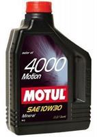 Motul 100333 Engine oil Motul 4000 Motion 10W-30, 2L 100333: Buy near me in Poland at 2407.PL - Good price!
