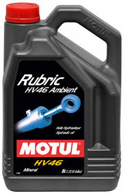 Motul 104802 Hydraulic oil Motul RUBRIC HV 46 AMBIENT, 60L 104802: Buy near me in Poland at 2407.PL - Good price!