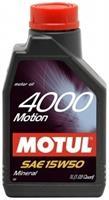 Motul 102814 Engine oil Motul 4000 Motion 15W-50, 1L 102814: Buy near me in Poland at 2407.PL - Good price!