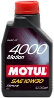 Motul 102813 Engine oil Motul 4000 Motion 10W-30, 1L 102813: Buy near me in Poland at 2407.PL - Good price!