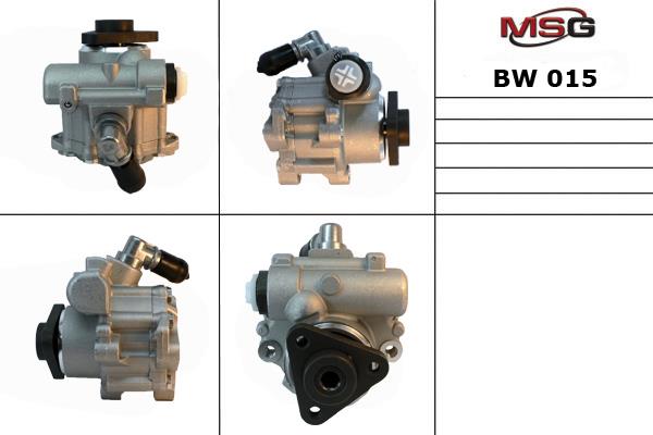 MSG BW015 Hydraulic Pump, steering system BW015: Buy near me in Poland at 2407.PL - Good price!