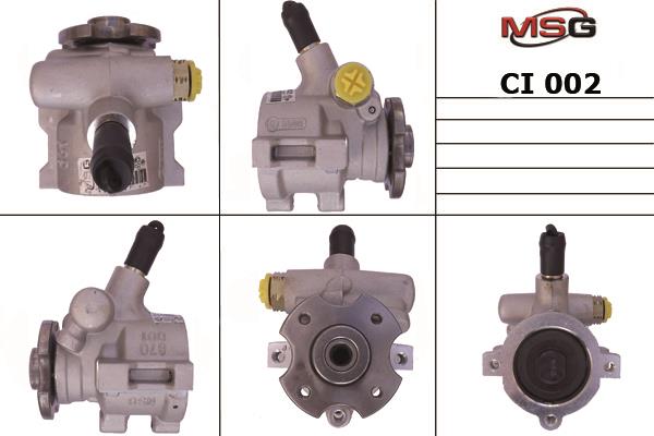 MSG CI002 Hydraulic Pump, steering system CI002: Buy near me in Poland at 2407.PL - Good price!