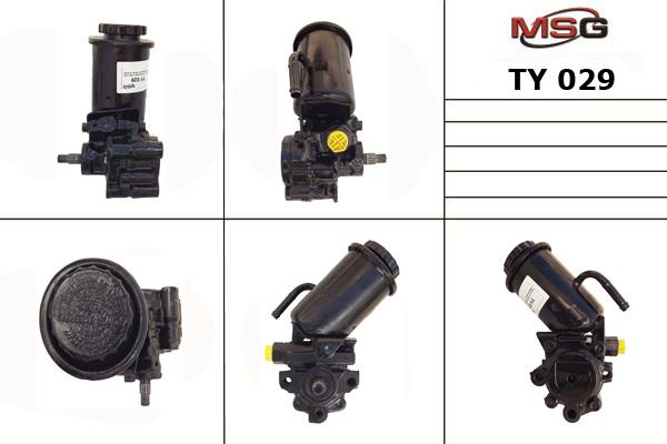 MSG TY029 Hydraulic Pump, steering system TY029: Buy near me in Poland at 2407.PL - Good price!