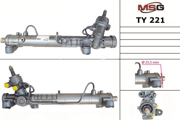 MSG TY221 Steering Gear TY221: Buy near me in Poland at 2407.PL - Good price!