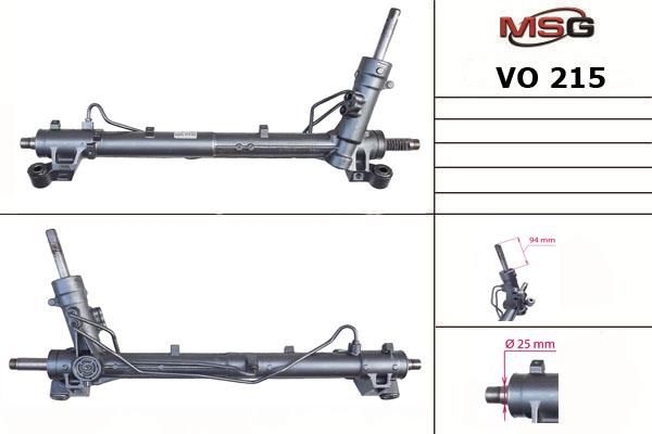 MSG VO215 Рульова рейка з ГПК VO215: Приваблива ціна - Купити у Польщі на 2407.PL!