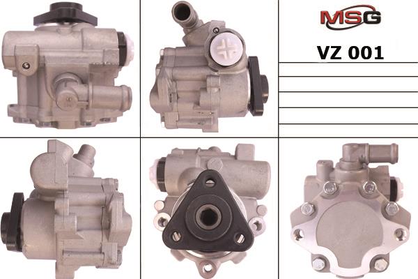 MSG VZ001 Hydraulic Pump, steering system VZ001: Buy near me in Poland at 2407.PL - Good price!