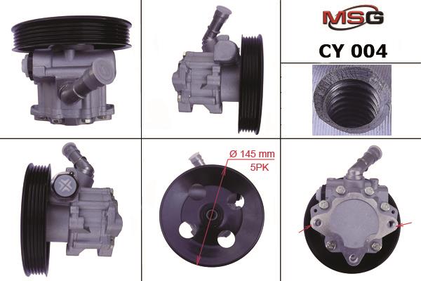 MSG CY004 Hydraulic Pump, steering system CY004: Buy near me in Poland at 2407.PL - Good price!