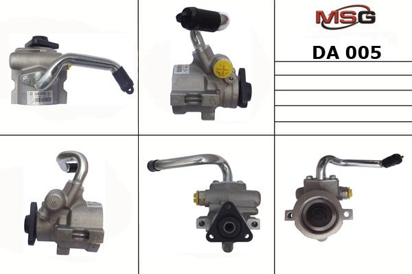 MSG DA005 Hydraulic Pump, steering system DA005: Buy near me in Poland at 2407.PL - Good price!