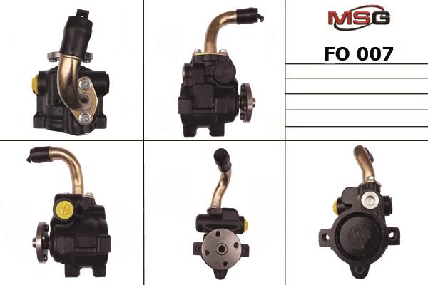 MSG FO007 Hydraulic Pump, steering system FO007: Buy near me in Poland at 2407.PL - Good price!