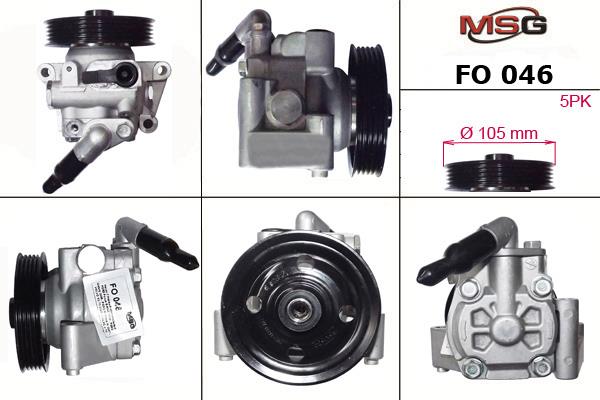 MSG FO046 Pompa hydrauliczna, układ kierowniczy FO046: Dobra cena w Polsce na 2407.PL - Kup Teraz!
