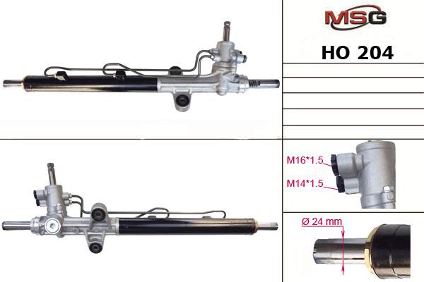 MSG HO204 Power Steering HO204: Buy near me in Poland at 2407.PL - Good price!